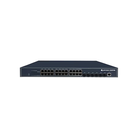 Avcomm 30-port industrial data switch 5330TG6